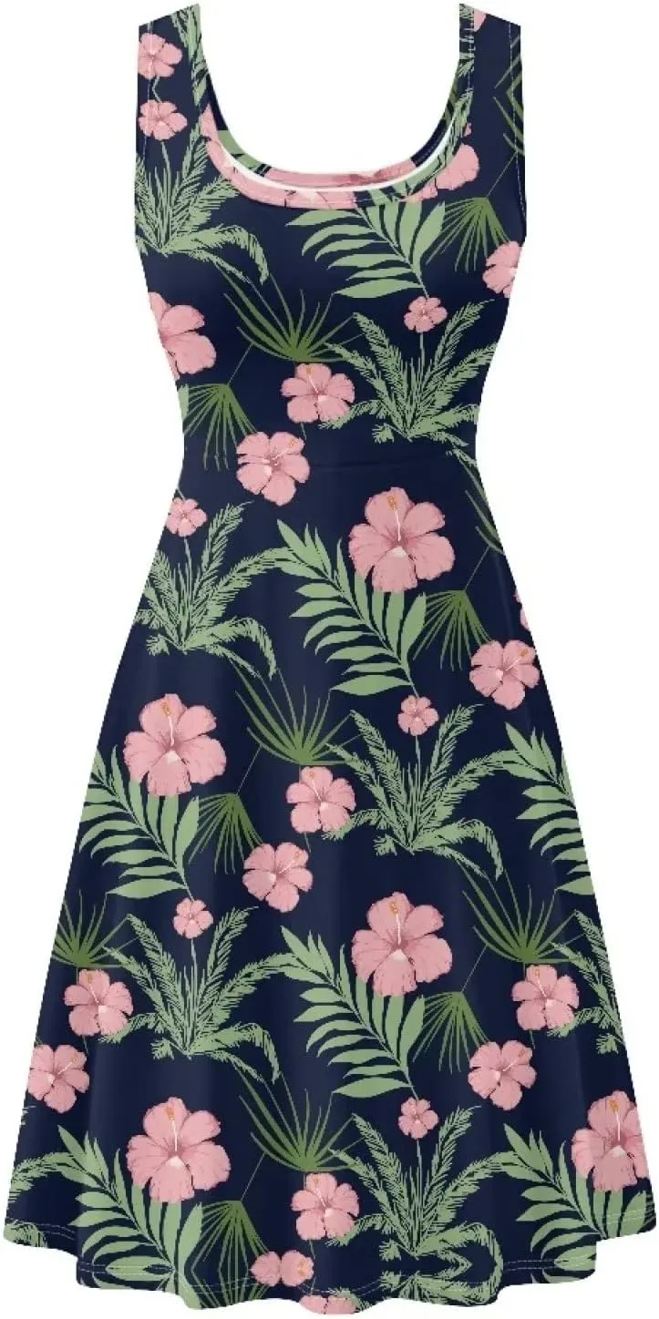 Renewold Women Tank Dress Women's Casual Dresses Women's Dresses Women's Swimsuits & Cover Ups
