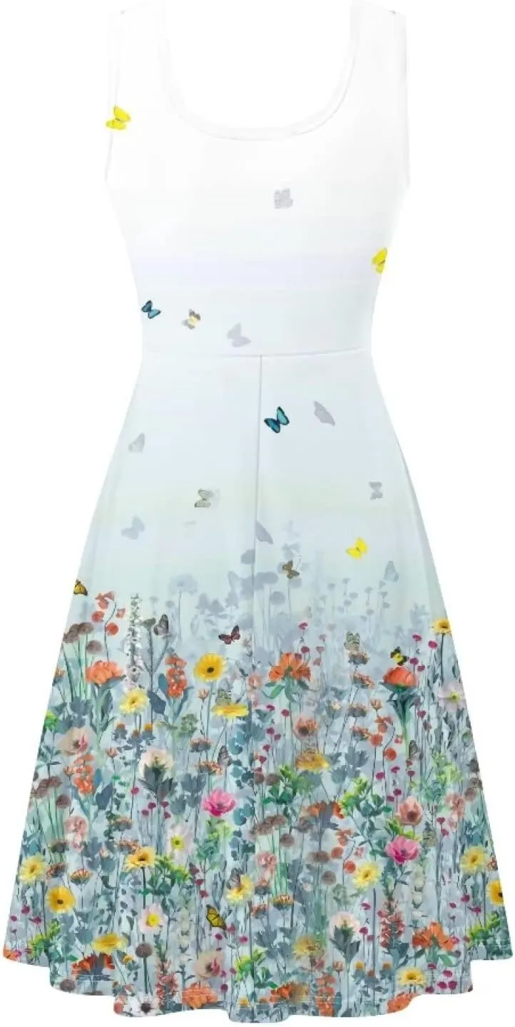 Renewold Women Tank Dress Women's Casual Dresses Women's Dresses Women's Swimsuits & Cover Ups