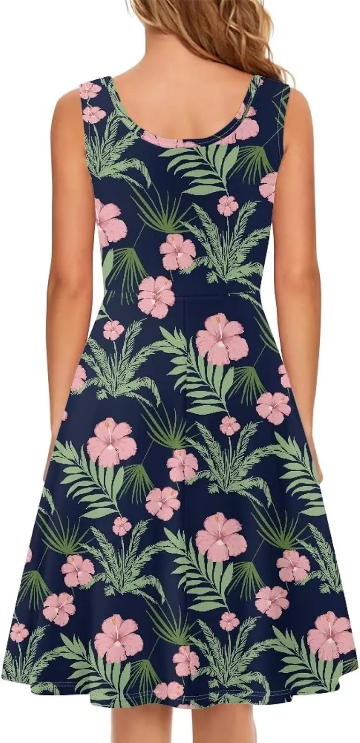 Renewold Women Tank Dress Women's Casual Dresses Women's Dresses Women's Swimsuits & Cover Ups