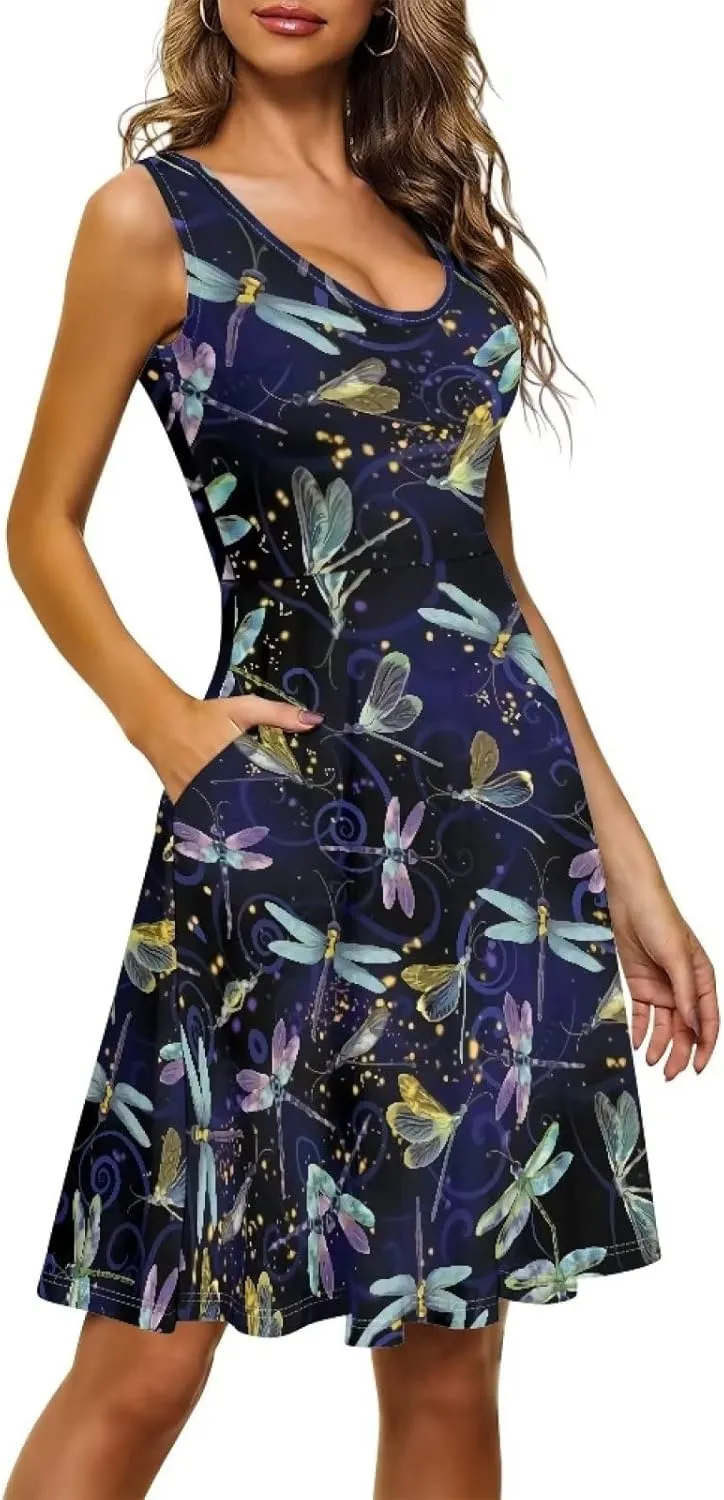 Renewold Women's Dresses Women's Casual Dresses Women's Swimsuits & Cover Ups Tank Top Dress