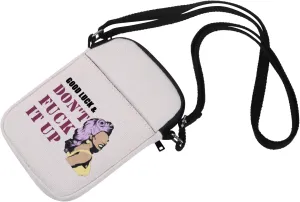 RP Fan Gift Drag Race Cosmetic Bag Good Luck & Don't Fck It up Makeup Zipper Pouch for Drag Queen Fans (GoodLuckBag)