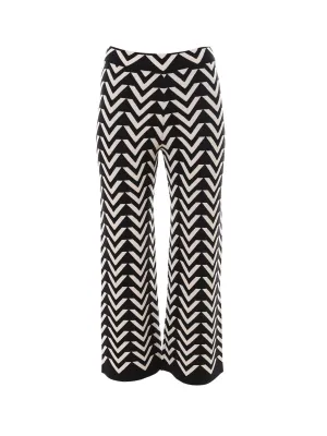 'S Max Mara Jacquard Knitted Trousers