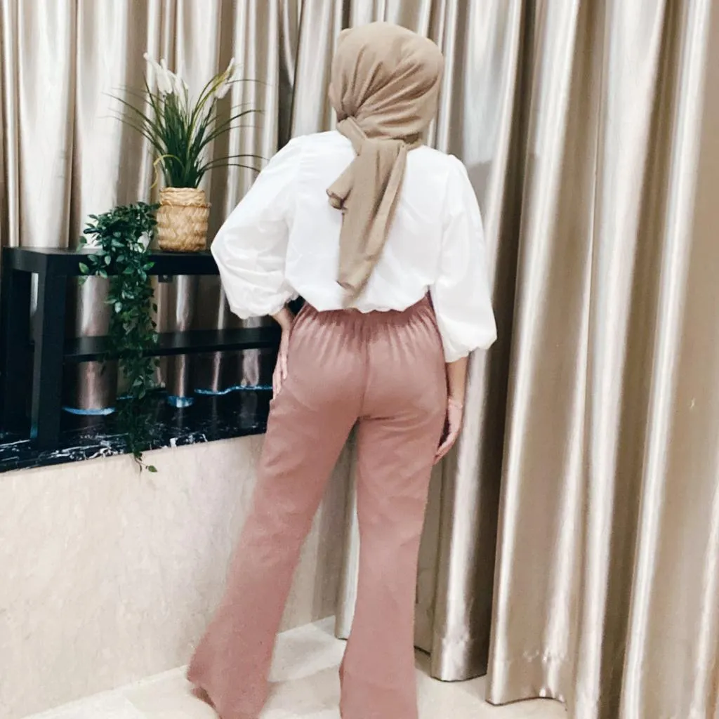 Scuba Bell Bottom Pants 