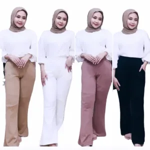Scuba Bell Bottom Pants 