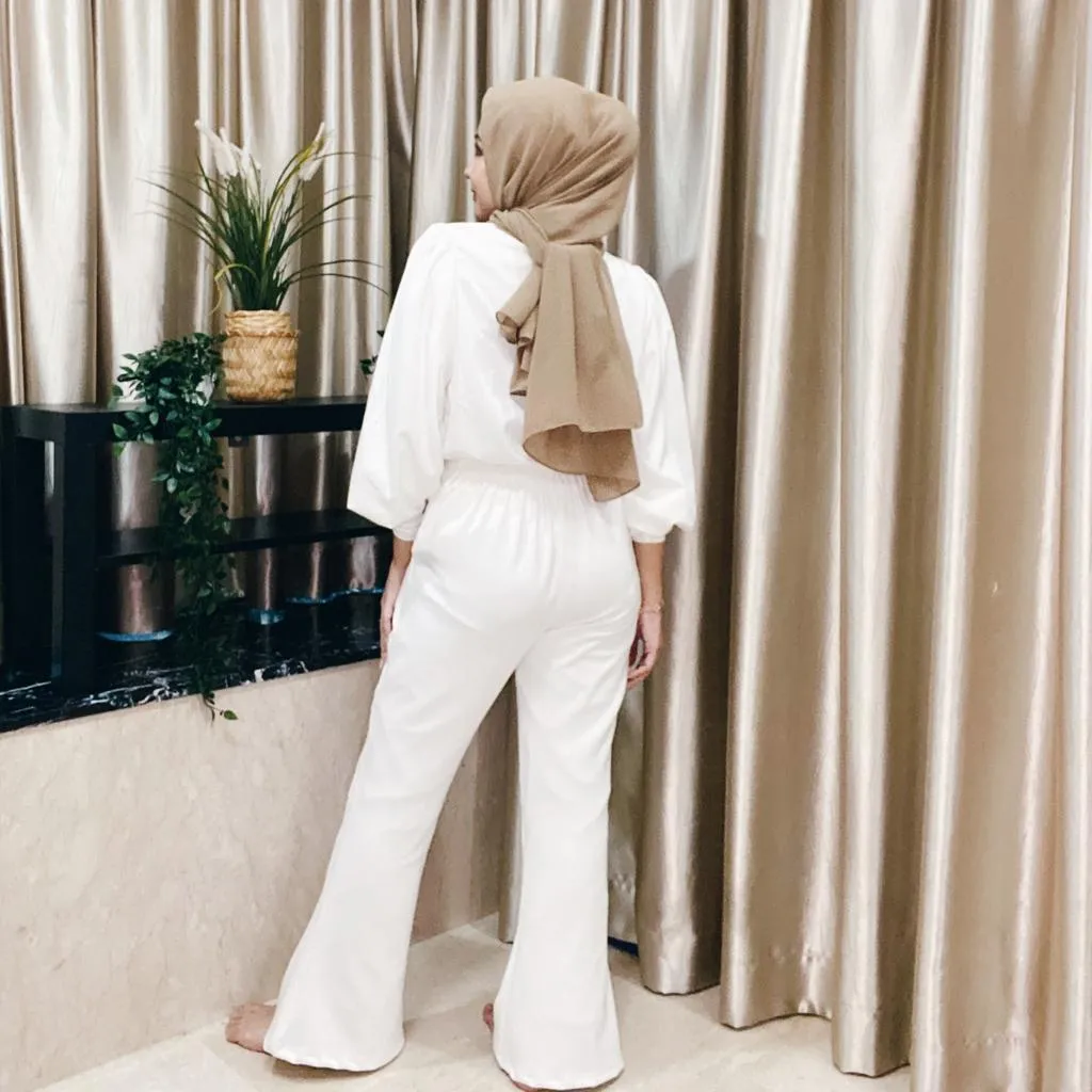 Scuba Bell Bottom Pants 