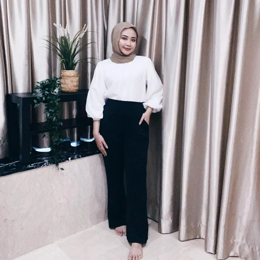 Scuba Bell Bottom Pants 