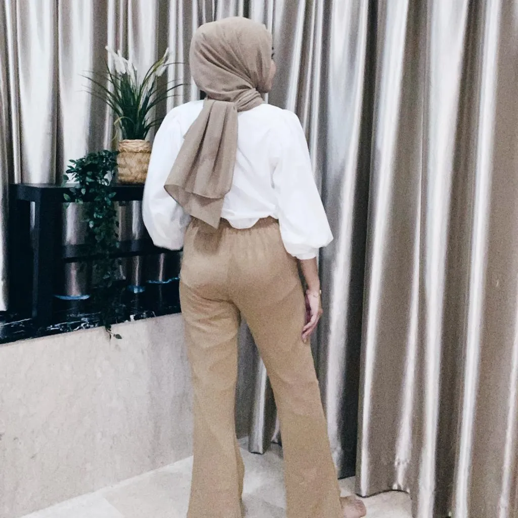 Scuba Bell Bottom Pants 