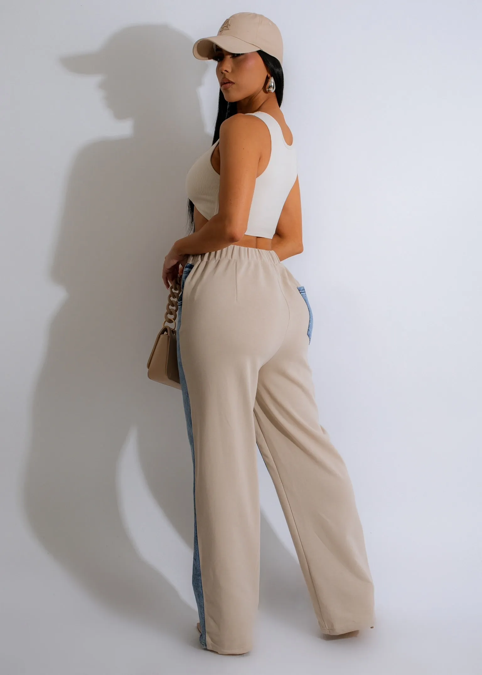 She's Cool Denim Pant Nude