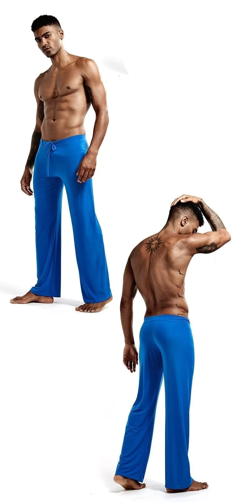 Silky Bell Bottom Sweats