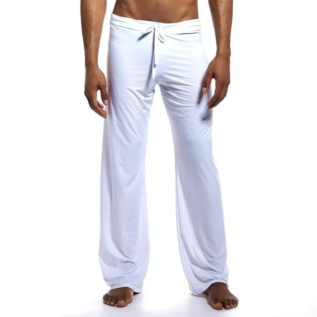 Silky Bell Bottom Sweats