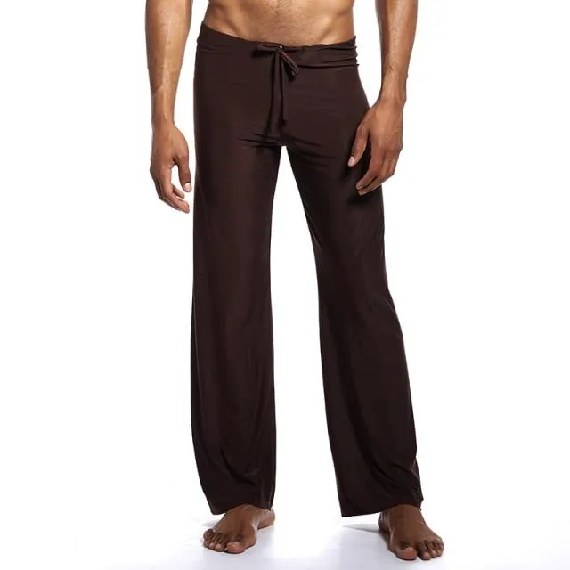 Silky Bell Bottom Sweats