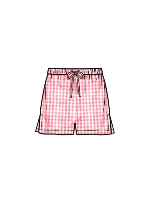 Simplicity Pattern 9928 Misses' Lounge Tops, Pants and Shorts