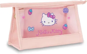 Small Cute Cosmetic Bag, Translucent Waterproof Makeup bag Organizer with Zipper, Mini Makeup Pouch for Purse for Women & Girls