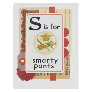 Smarty Pants Button Card