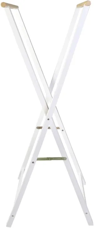 Solid Wood Folding Clothing Garment Rack