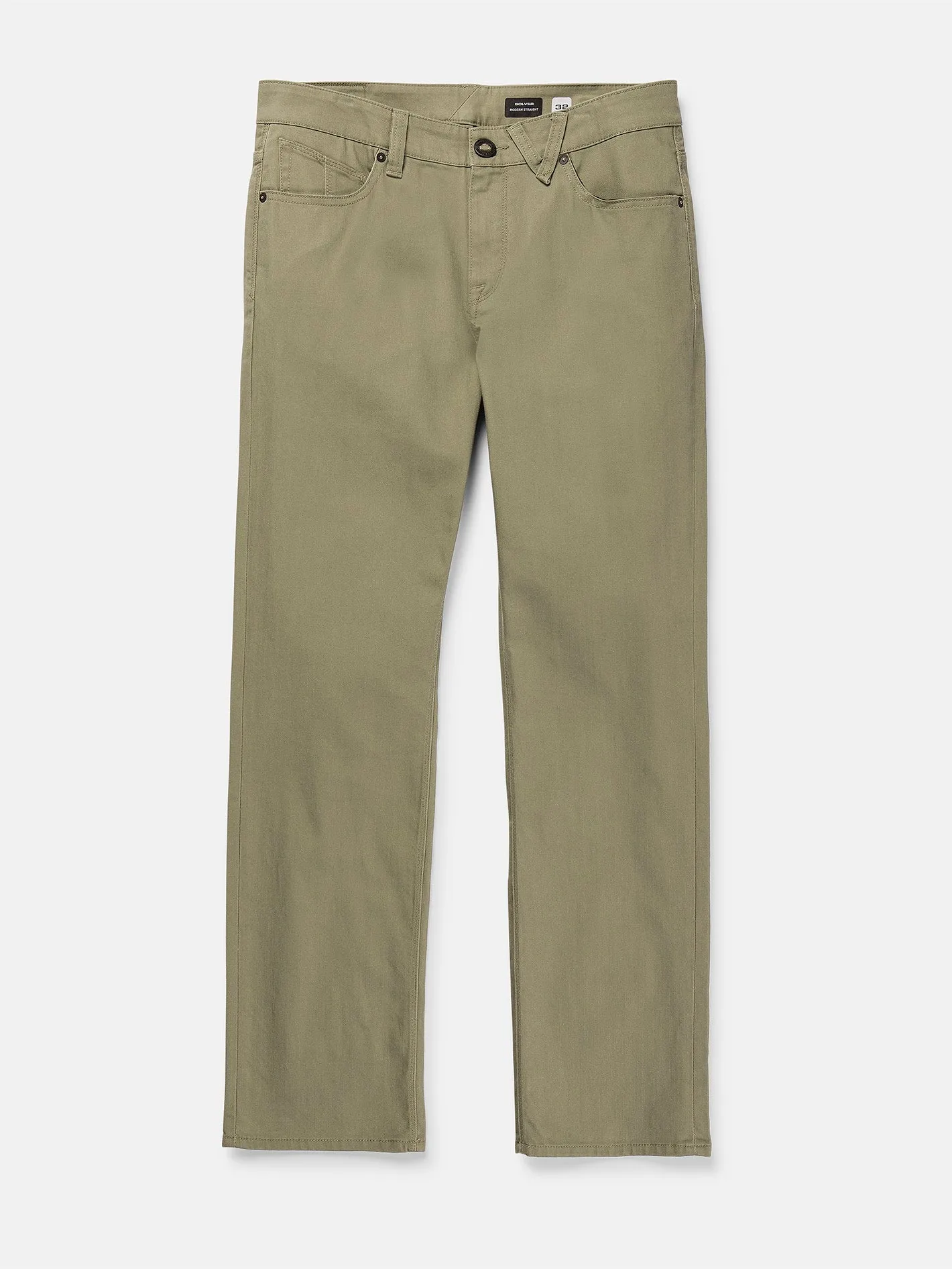 Solver Pocket Slub Modern Fit Pants - Thyme Green