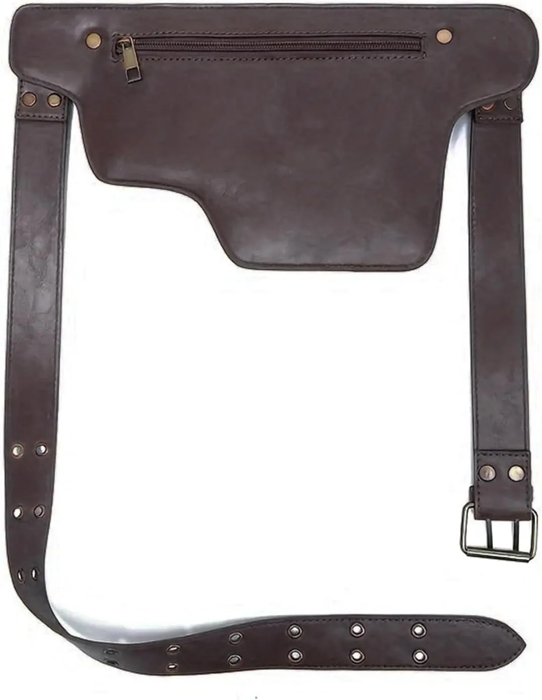 Steampunk Waist Bag Belt Purse Fanny Pack Fashion Daypack Gothic Festival Costume Hip Pouch for Women Medieval Renaissance Accessory