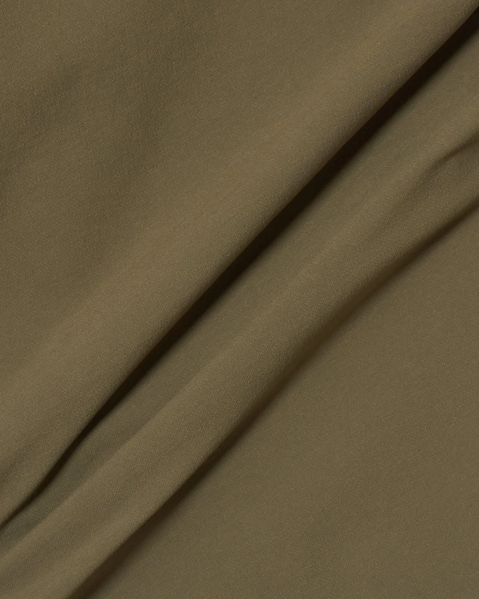 STRECH WARM WIDE SLACKS KHAKI