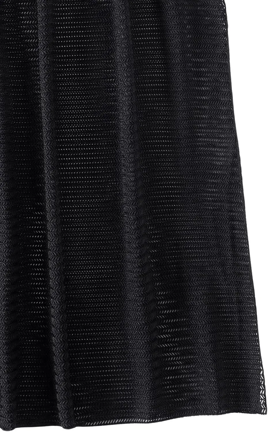 SweatyRocks Women's Sheer Mesh High Split Cover Ups Tie Knot Beach Long Skirts Swimwear Coverup