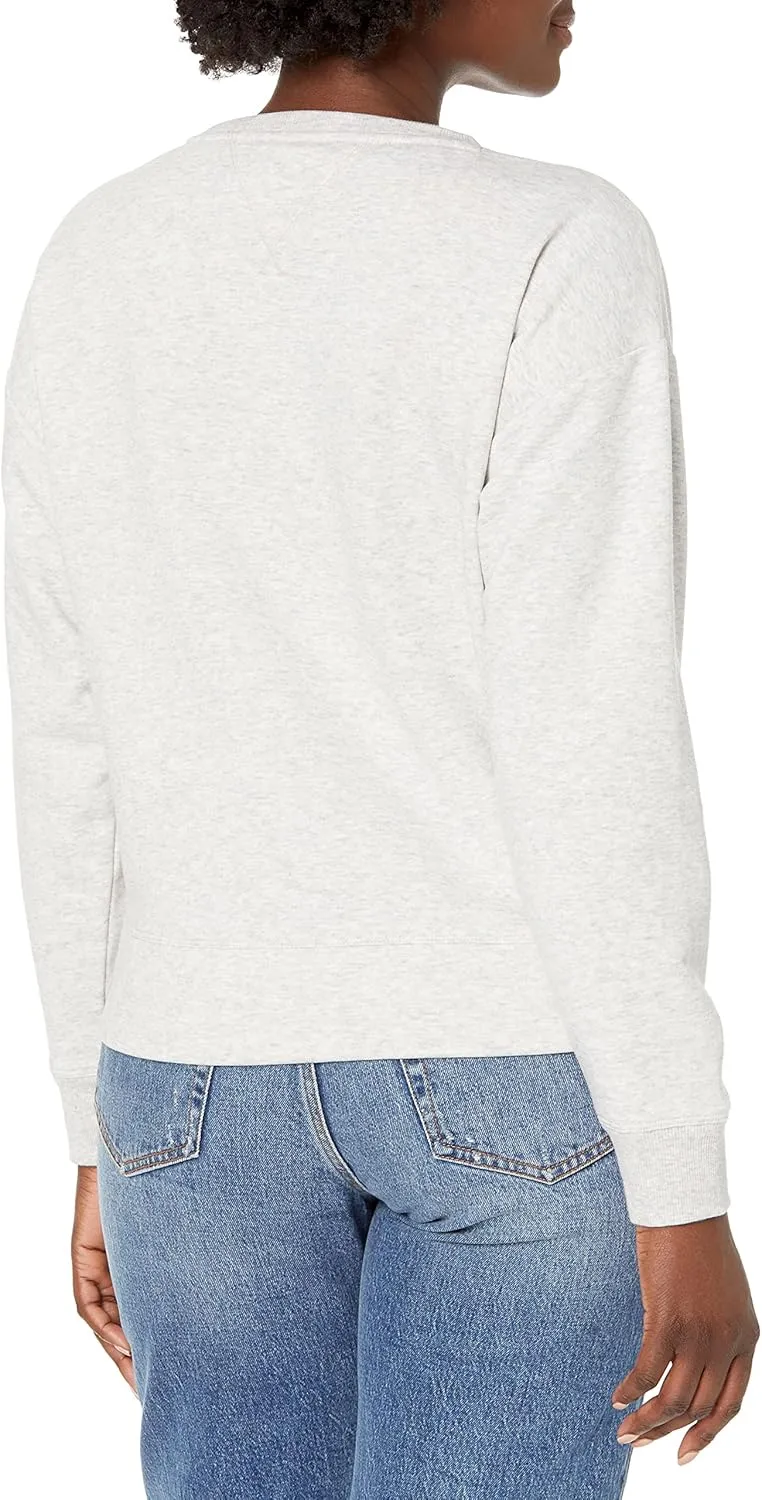 Tommy Hilfiger Long Sleeve Logo Pullover Sweatshirt Women's