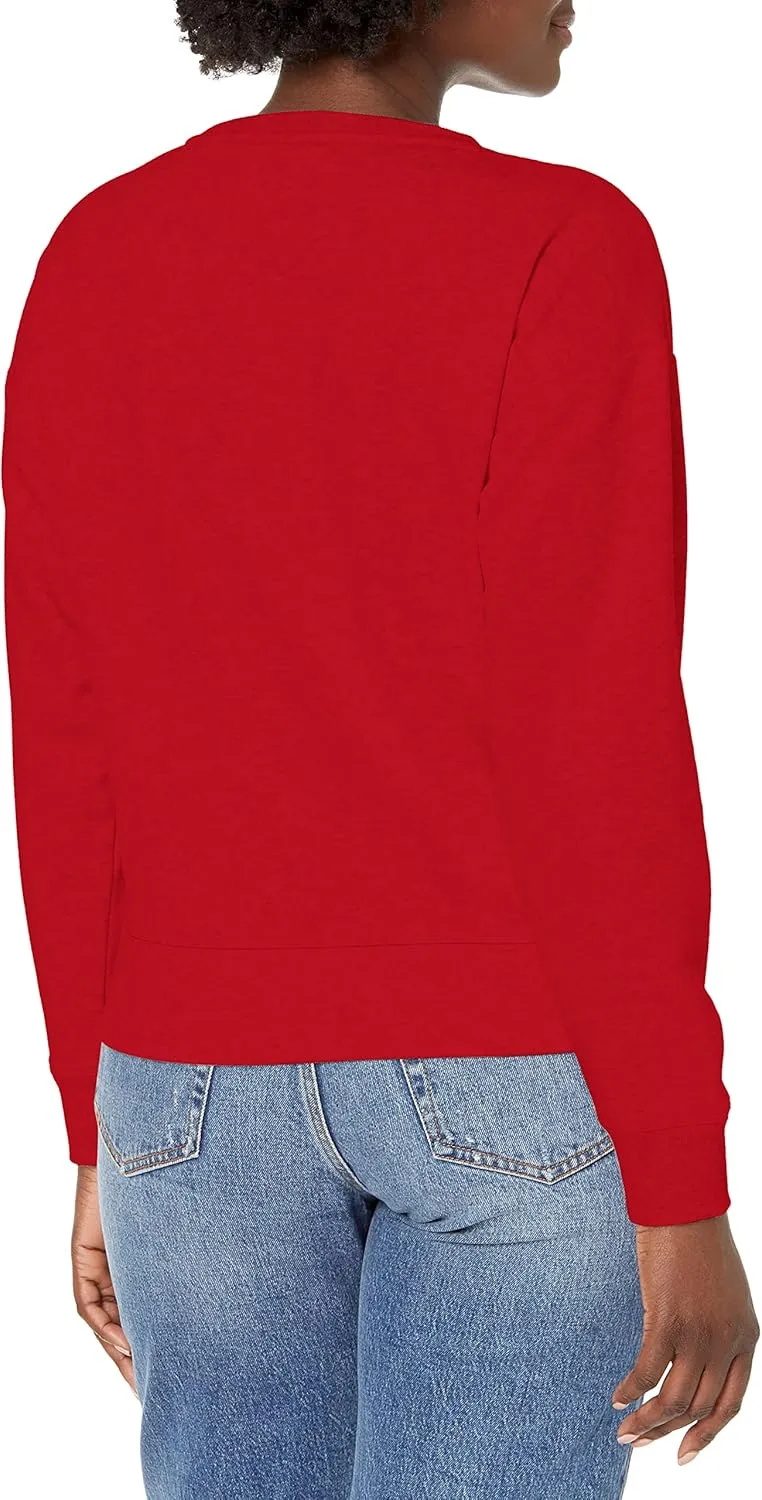 Tommy Hilfiger Long Sleeve Logo Pullover Sweatshirt Women's