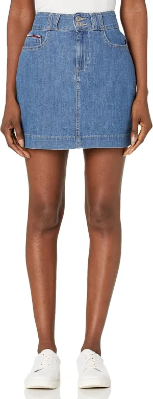 Tommy Hilfiger Women's Short Skirt Mini Jean Skirts