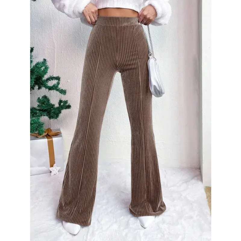 Velmara - Velvet Bell Bottoms