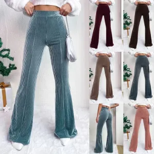 Velmara - Velvet Bell Bottoms