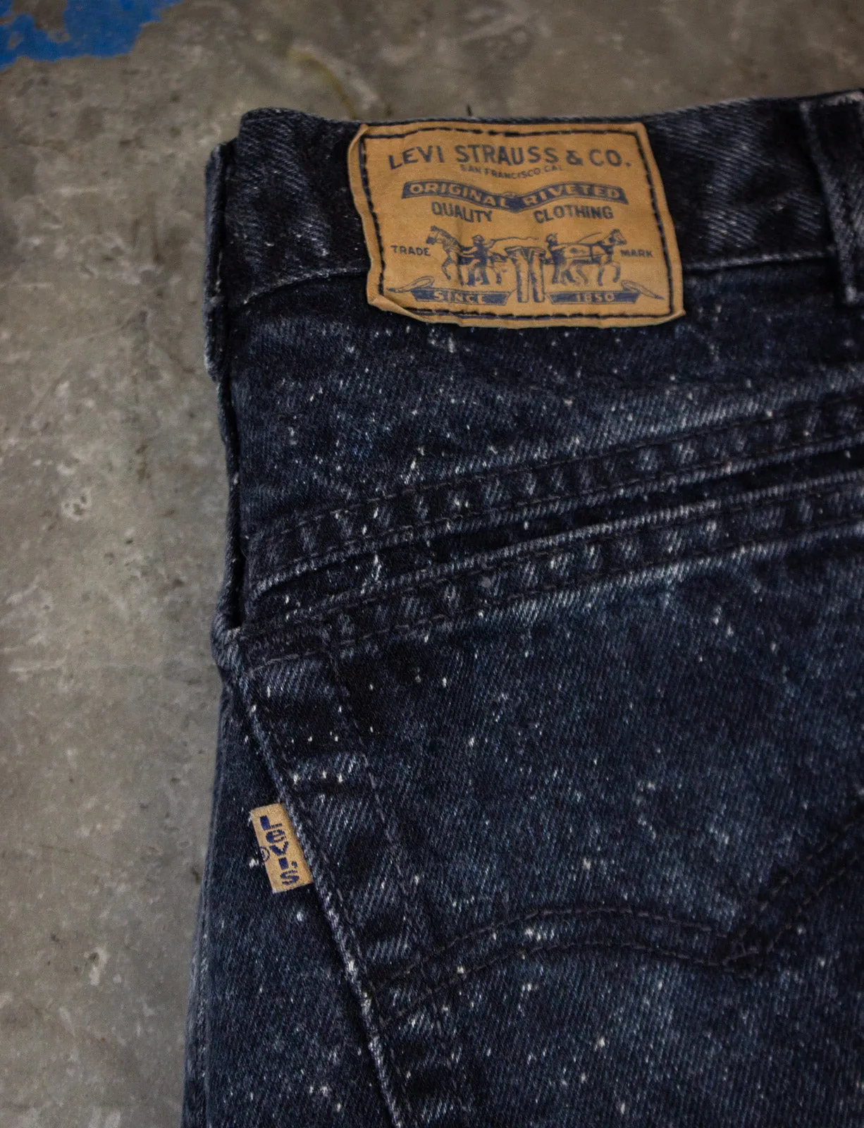Vintage Levi's Galactic Wash Denim Jeans 28x31