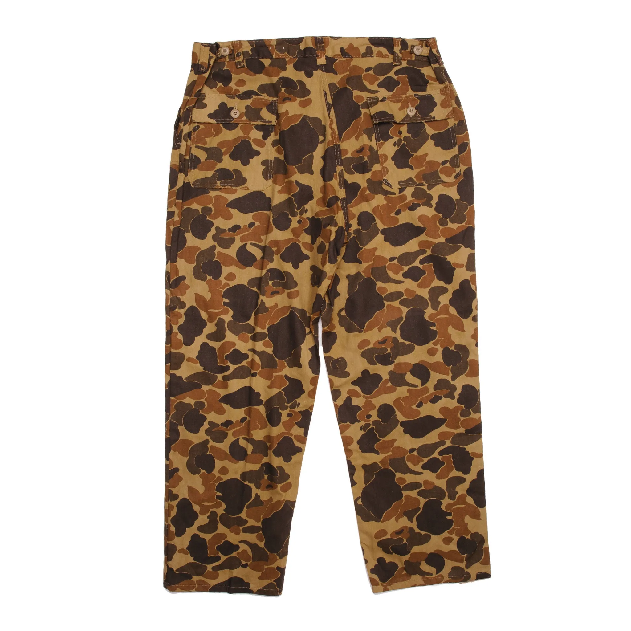 VINTAGE US RANGER CAMO TROUSERS PANTS SIZE XL 1970s