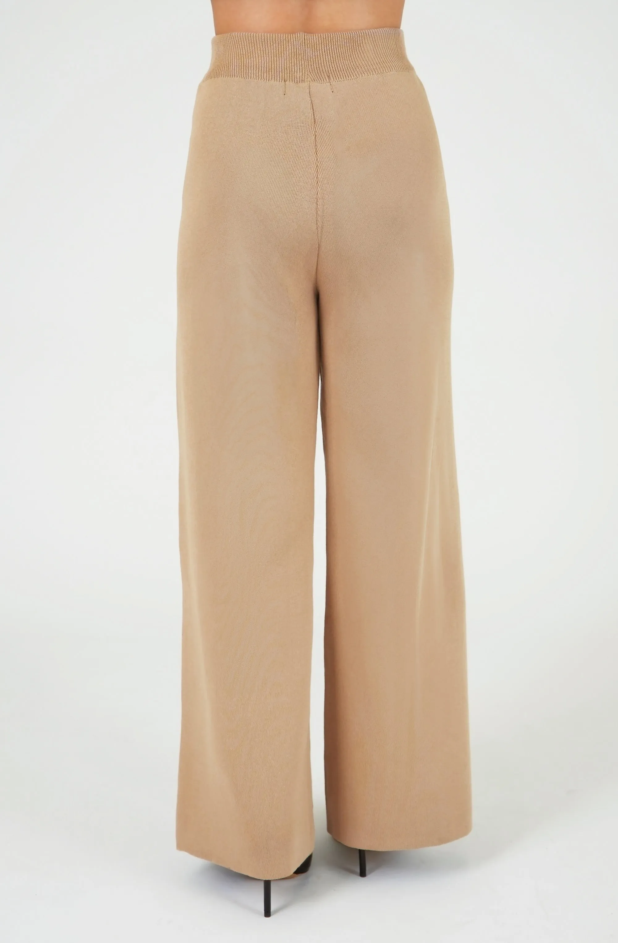 Wide Leg Knit Pants