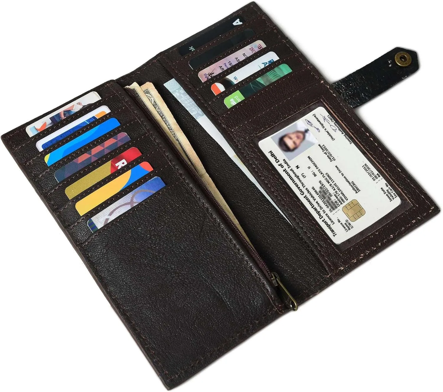 Wild West Cowhide Hair On Women Leather Wallet Best Idea for Gifting Bifold Wallet