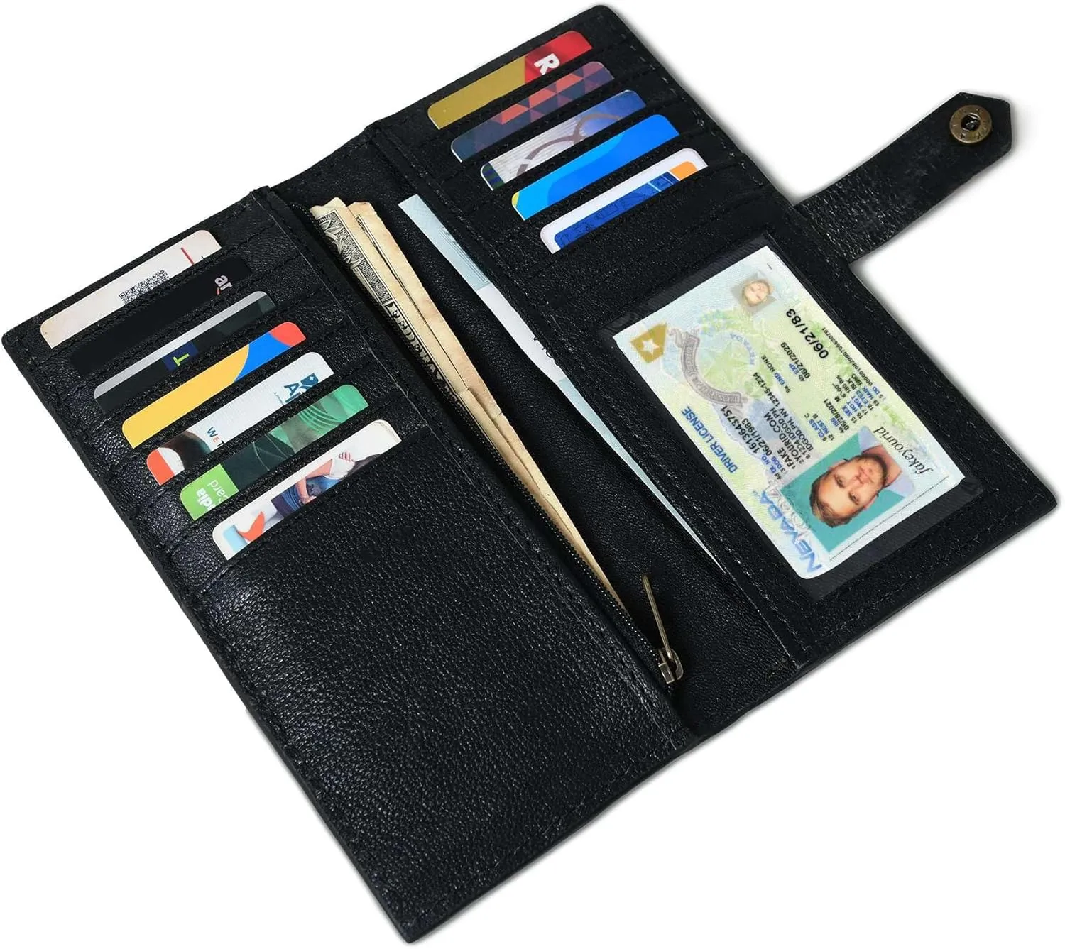 Wild West Cowhide Hair On Women Leather Wallet Best Idea for Gifting Bifold Wallet