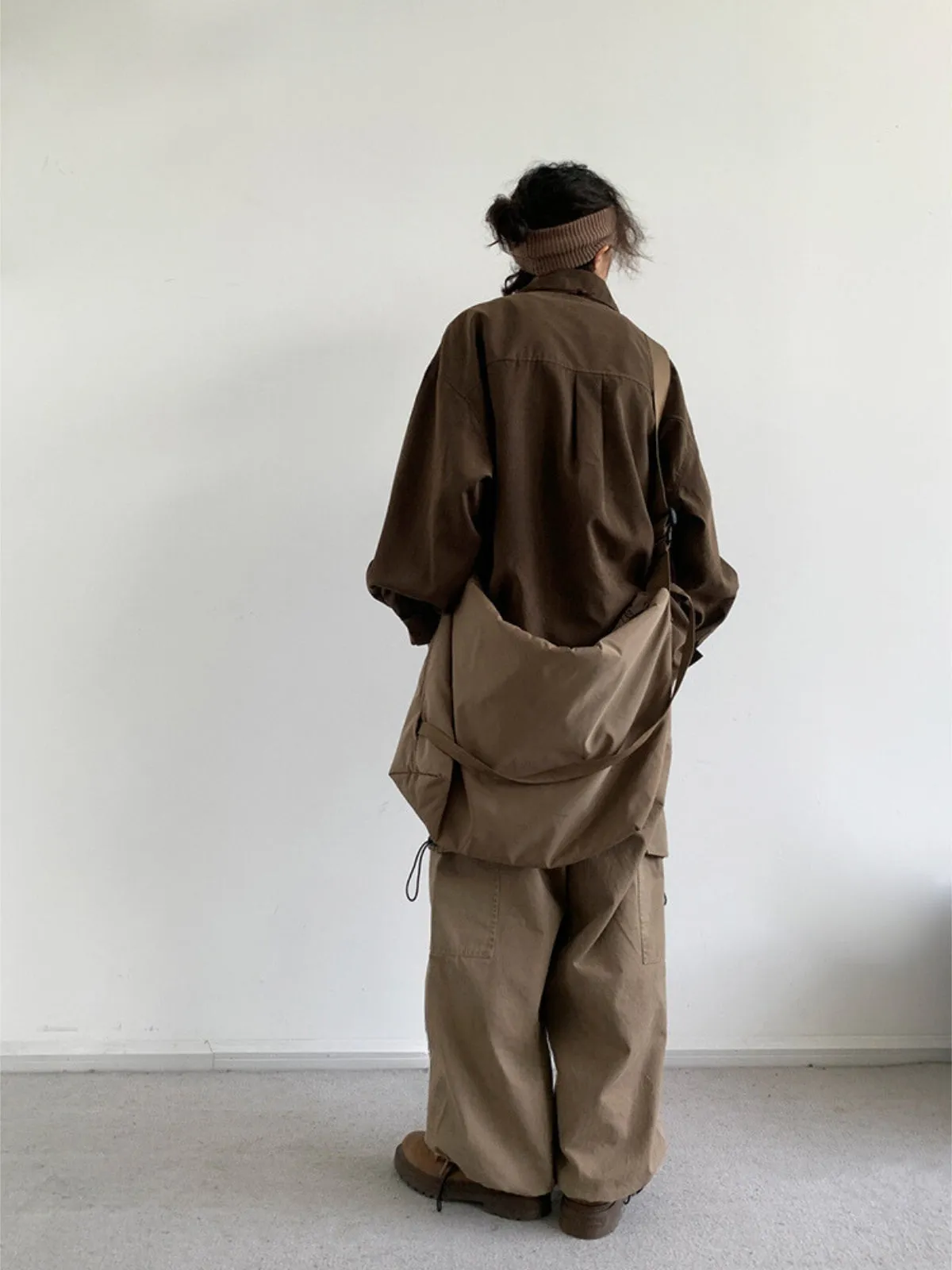 WLS Retro Suede Casual Shirt Jacket