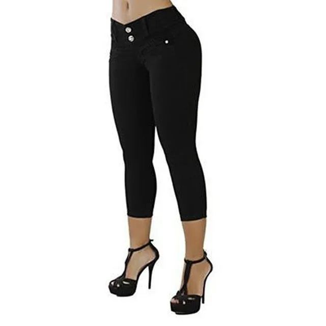Women Casual Cropped Pants