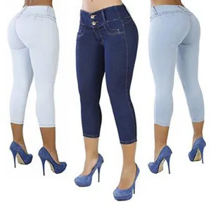 Women Casual Cropped Pants