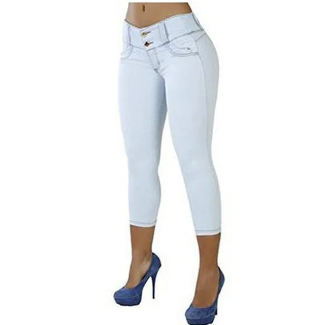 Women Casual Cropped Pants
