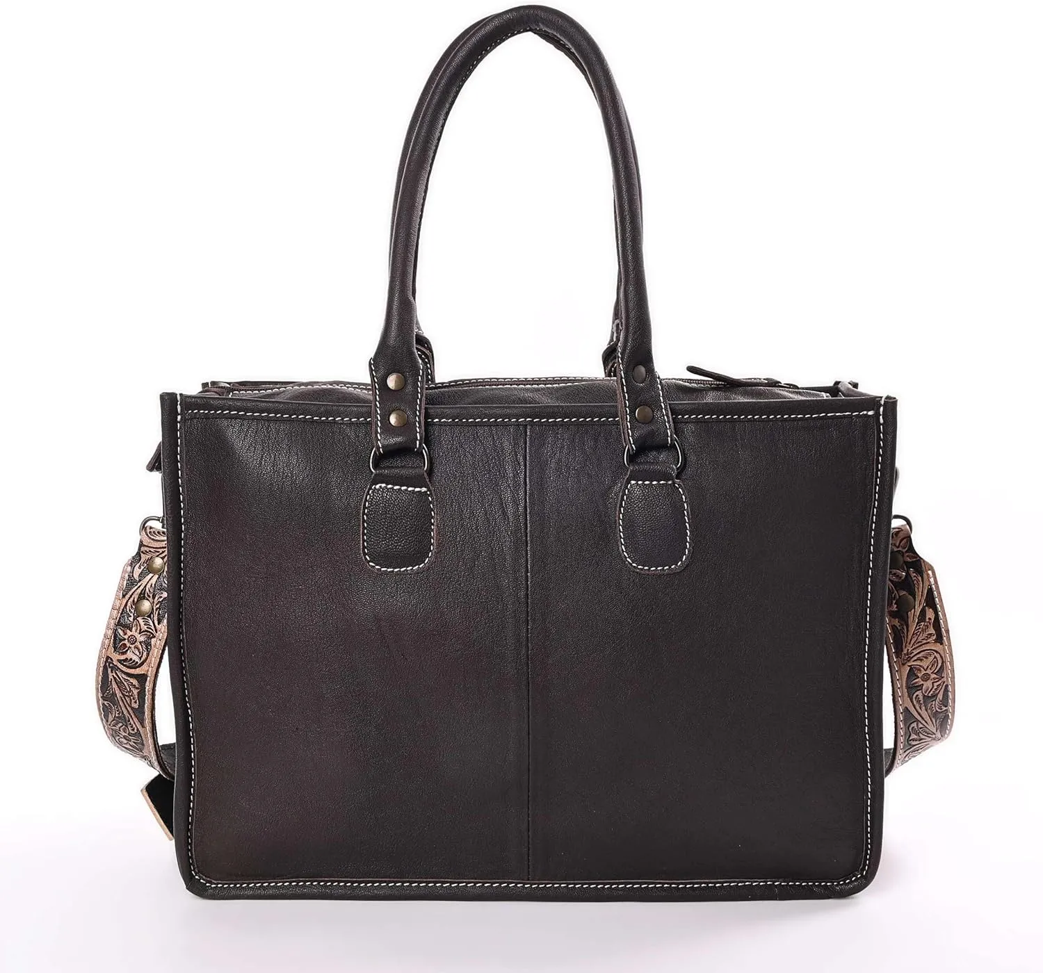 Women Natural Cowhide Leather Hand Bag With Adjustable Detachable Strap Leather Massenger Handbag Purse Sling Bag