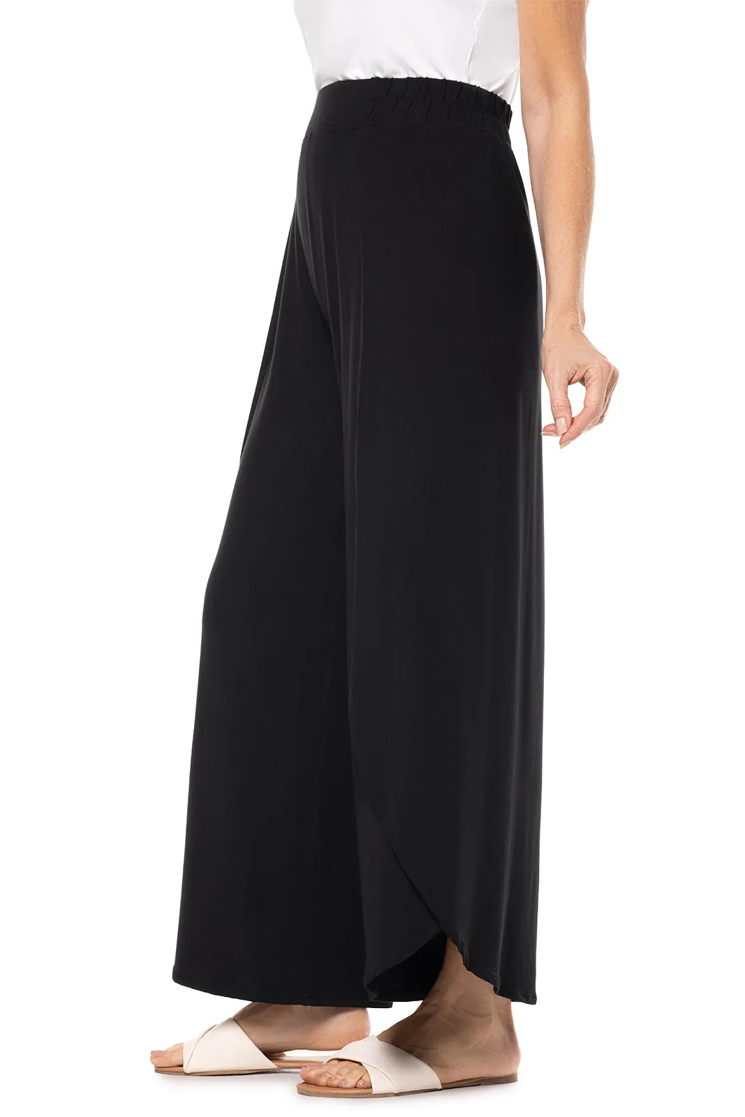 Women's Lynsu Wide Leg Pants | Black