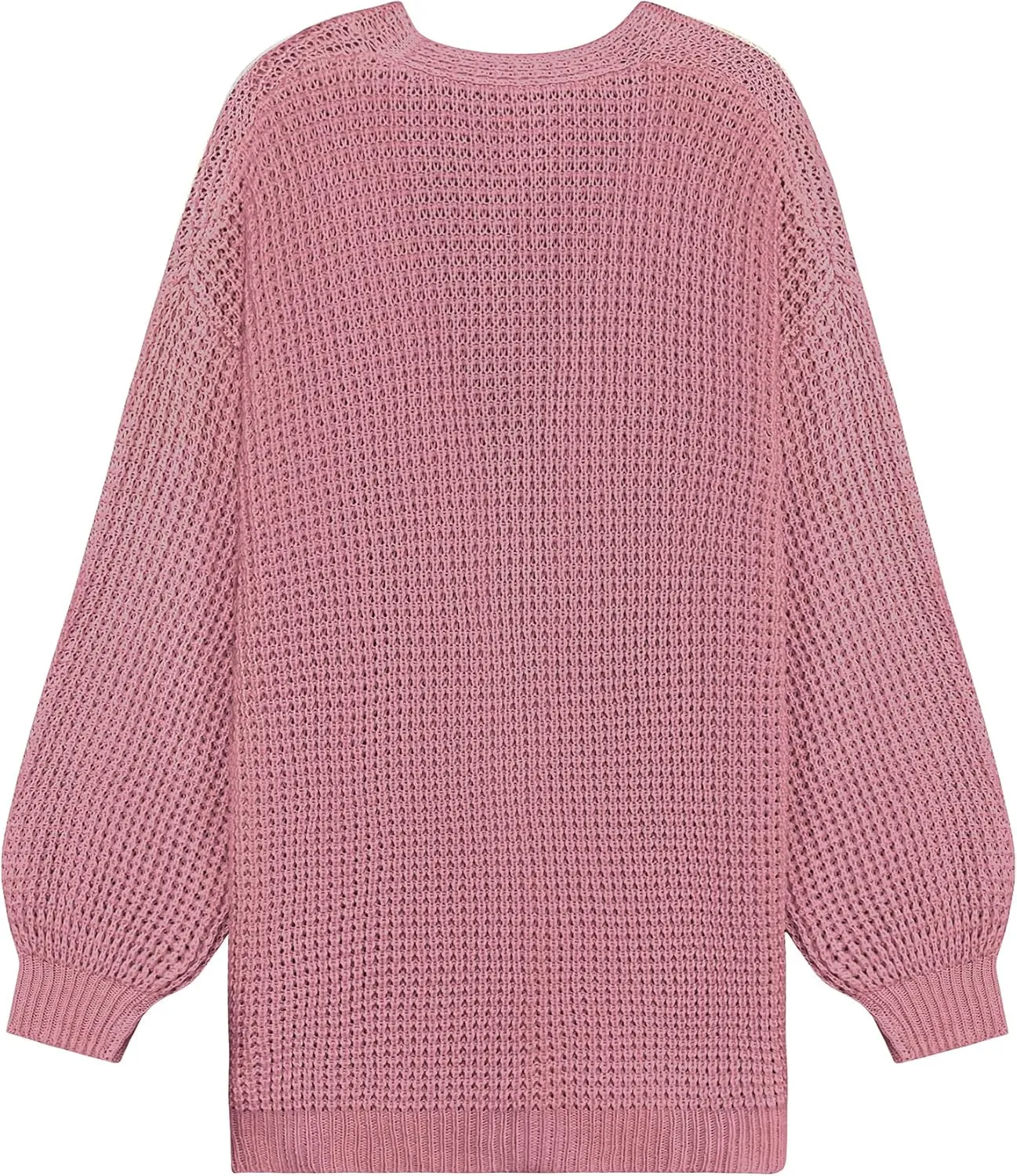 Womens Oversized Lightweight Waffle Knit Long Cardigan Spring 2025 Trendy Casual Outfits Open Front Duster Sweater