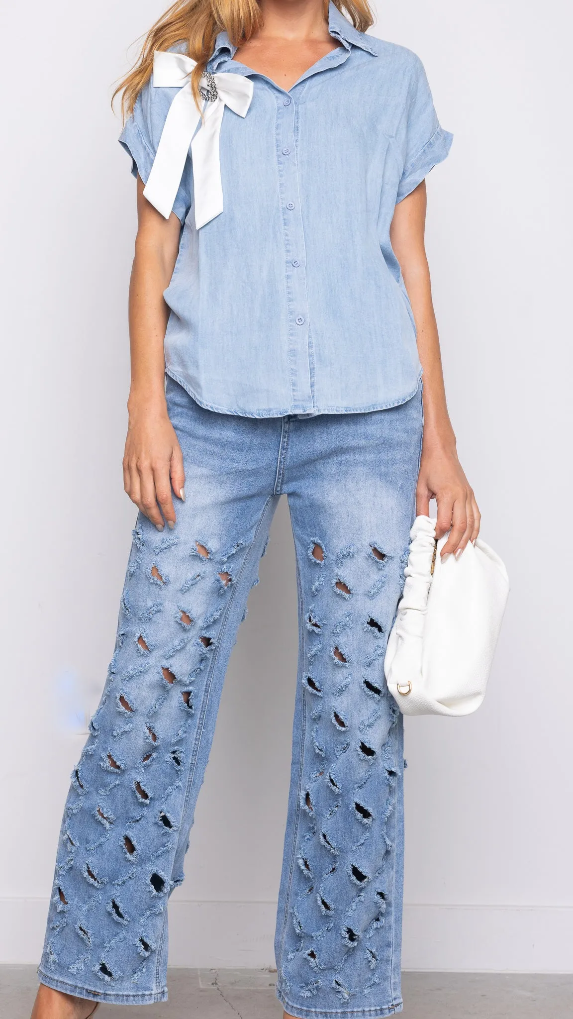 Yasmite Denim Pants